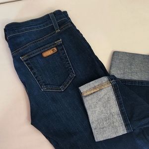 Joe's Jeans Straight Cropped Jeans Sz 29R